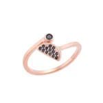 Δαχτυλίδι Chevalier Silver 925 Rose Gold Plated