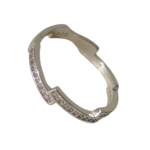 Γυναικείο δαχτυλίδι από ασήμι 925 και λευκές πέτρες ζιργκόν