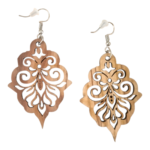 Σκουλαρίκια από ξύλο ελιάς